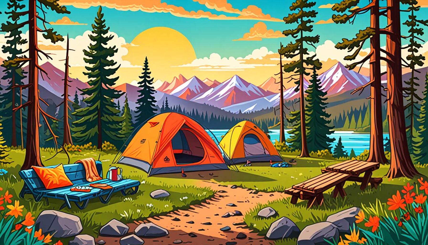 Outdoor Adventures: Budget Camping Itineraries and Trails in the USA